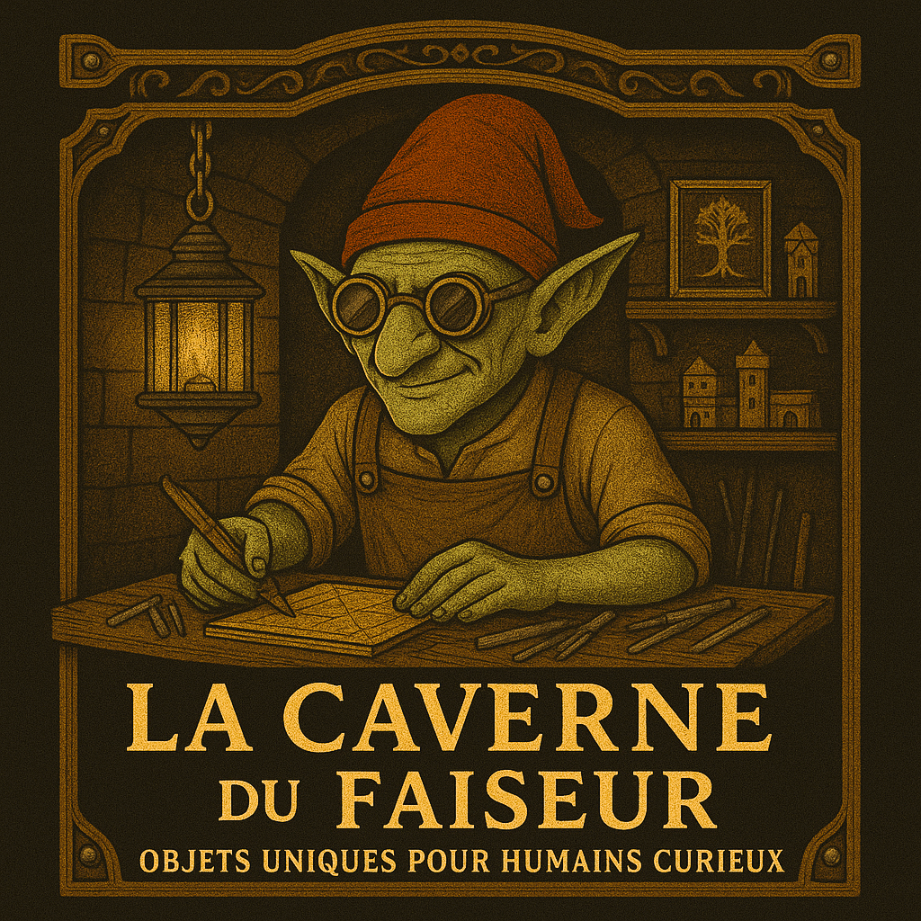 Photo le faiseur atelier Le Faiseur en train de graver des objets dans son atelier