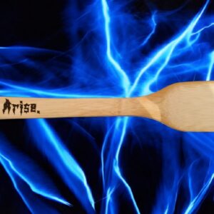 spatule en bois "arise."