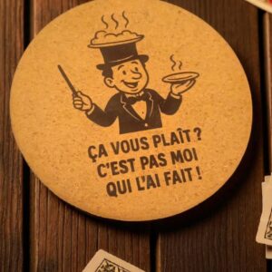 plateau de présentation "je ne mange pas de graines !"